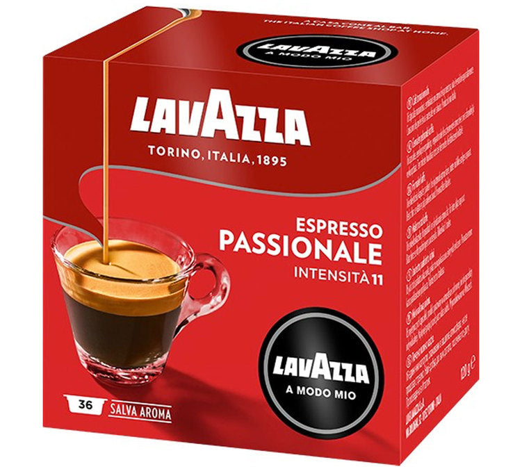 ESPRESSO Passionale 36 Kapseln LAVAZZA A Modo Mio (8715)