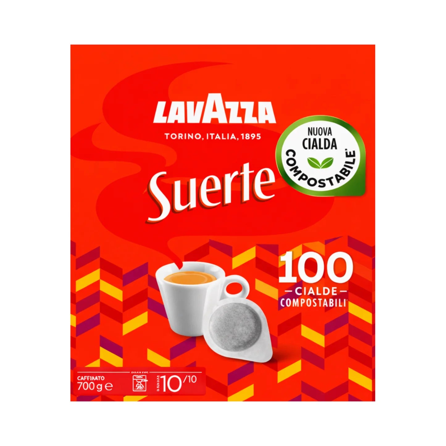 Lavazza Suerte ESE Pads – 100 Cialde kompostierbar
