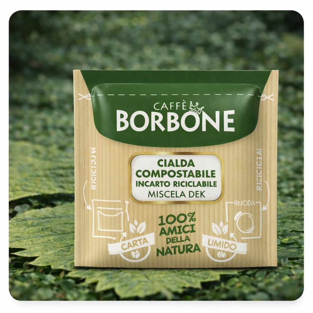 Caffè Borbone DEK Kaffeepads - Entkoffeinierte Cialde ESE