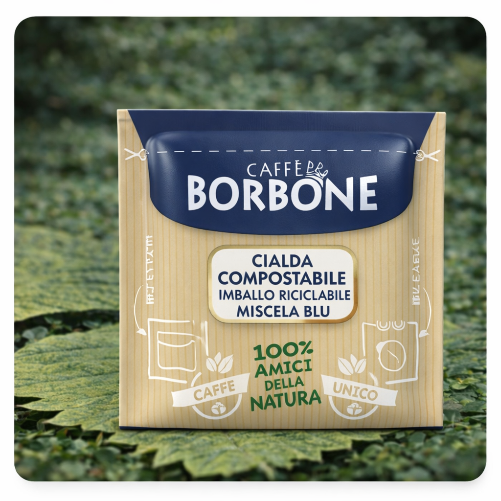 Caffè Borbone Blu Kaffeepads - Kompostierbare Cialde ESE