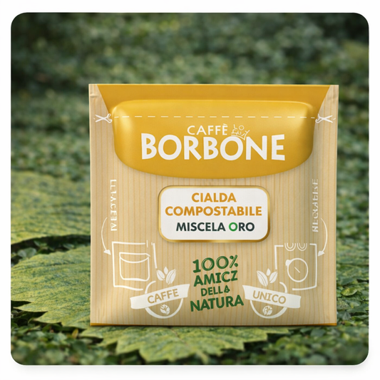Caffè Borbone Oro Kaffeepads - Kompostierbare Cialde ESE