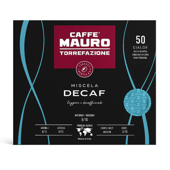 Caffè Mauro Decaf – 50 ESE Pads