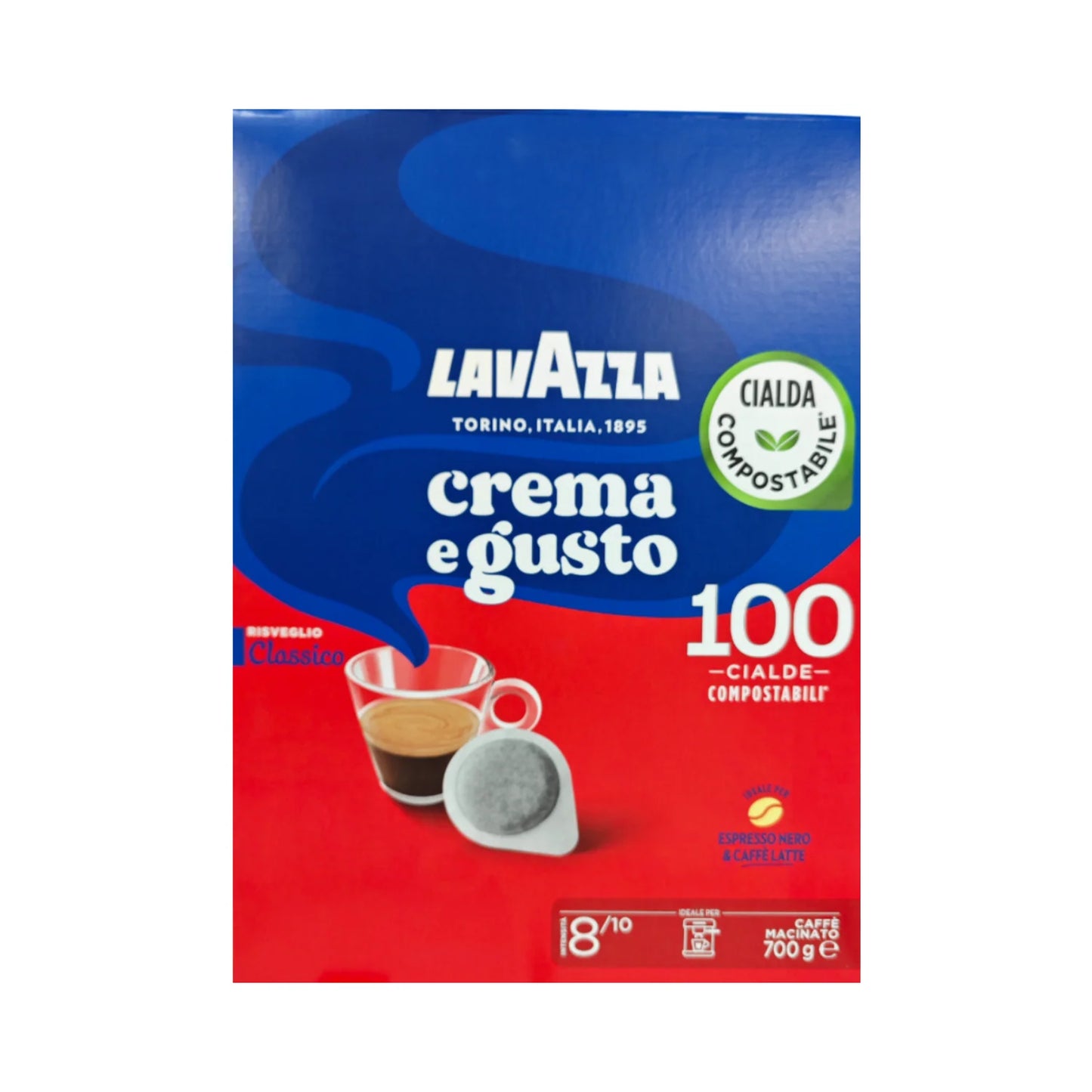 Crema e Gusto Ø: 44mm PADS LAVAZZA 100 Stk.