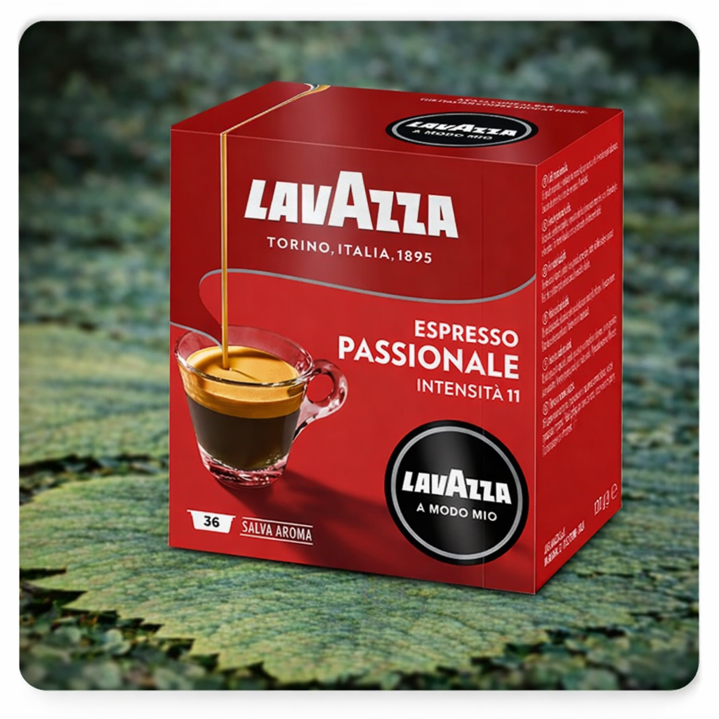 ESPRESSO Passionale 36 Kapseln LAVAZZA A Modo Mio (8715)
