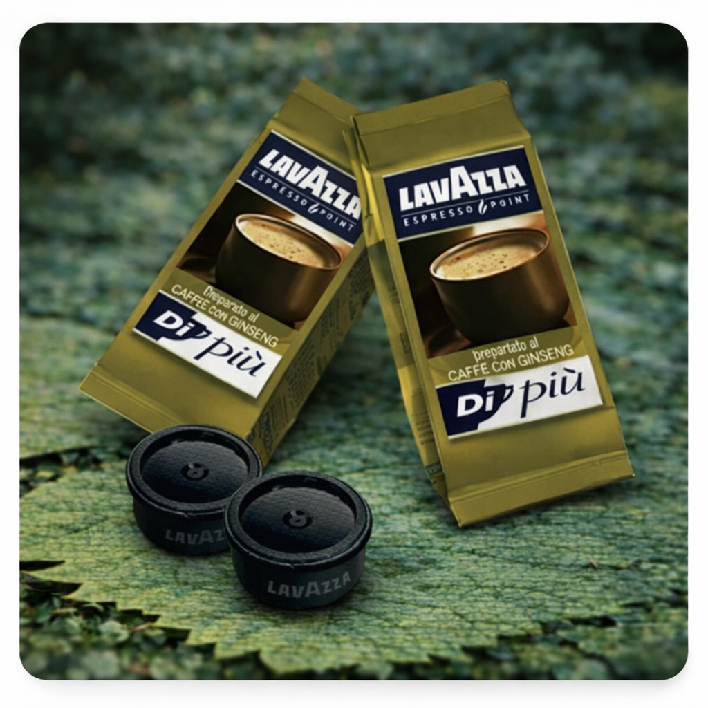 KAFFEE mit GINSENG LAVAZZA Espresso Point (Kapseln) 375