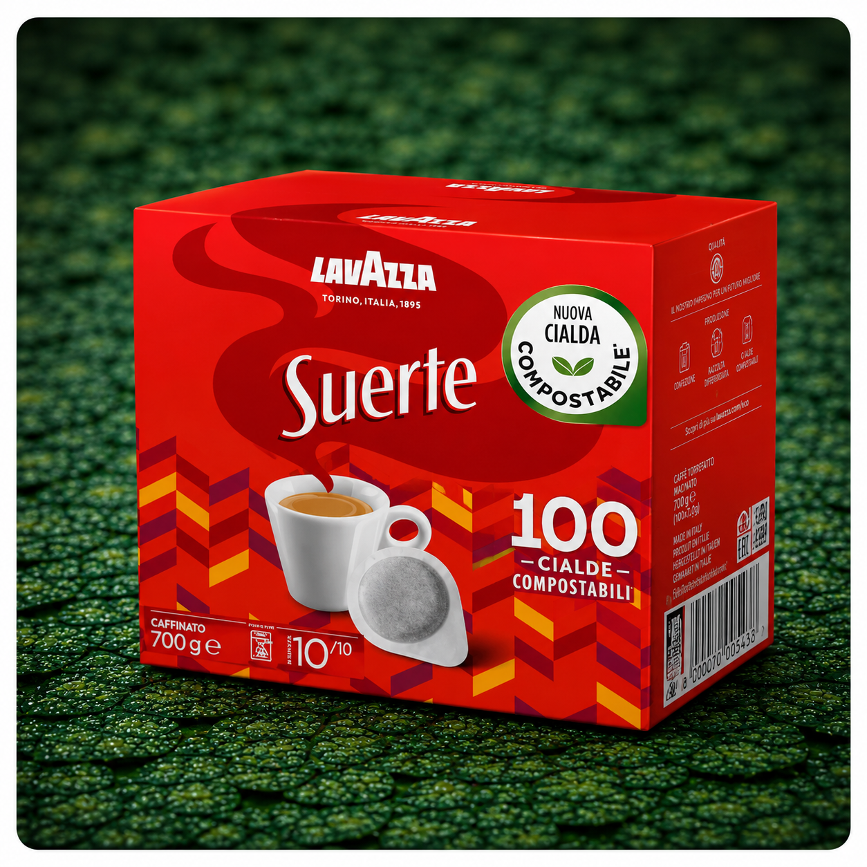 Lavazza Suerte ESE Pads – 100 Cialde kompostierbar