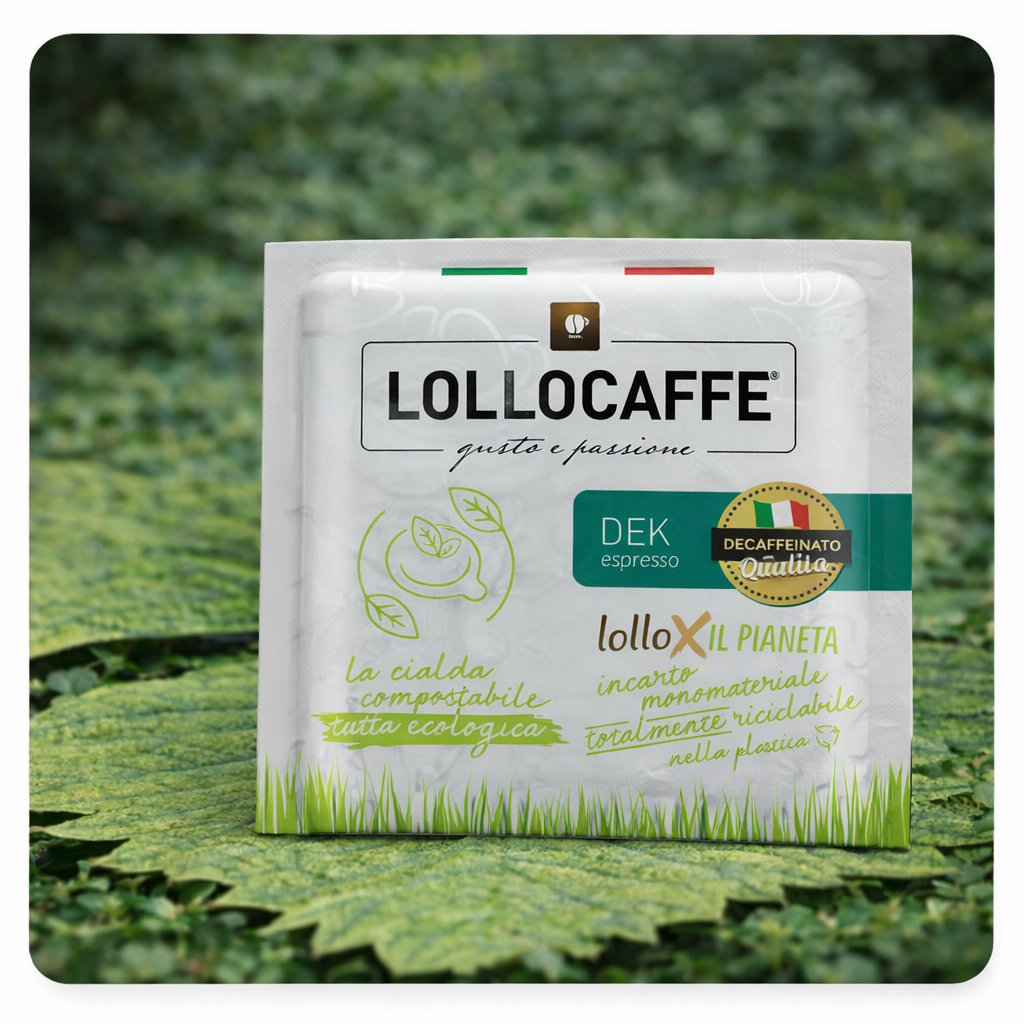 Lollocaffe DEK Espresso Decaffeinato - Entkoffeinierte Kaffeekapseln