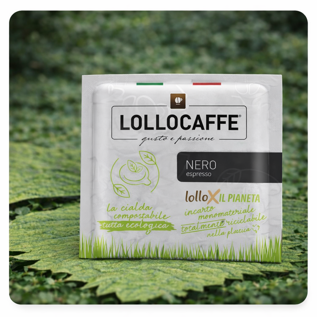 Lollocaffe Nero Espresso - Kompostierbare Kaffeekapseln