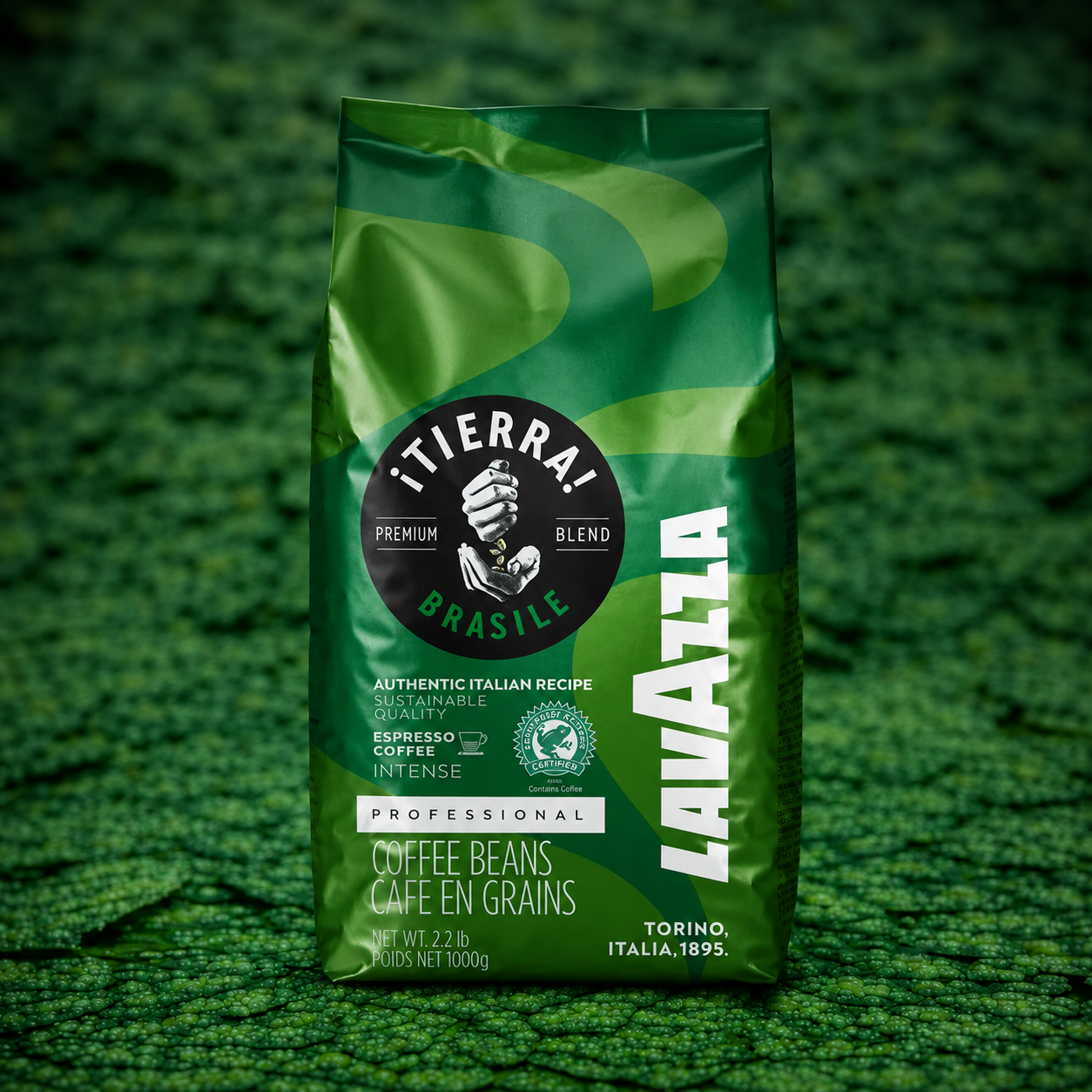 Lavazza ¡Tierra! Brasile Professional – Bohnenkaffee 1 kg
